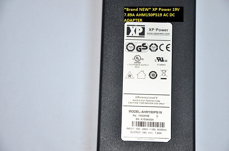 *Brand NEW* 3 pin AHM150PS19 XP Power 19V 7.89A AC DC ADAPTER